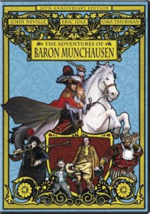 \'The Adventures of Baron Munchausen\' 20th Anniversary DVD Cover