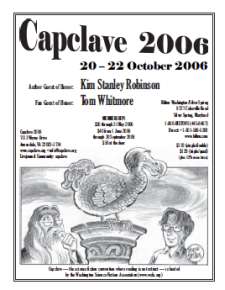 Capclave 2006 Flyer
