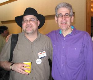 David Louis Edelman and Scott Edelman at Readercon 18