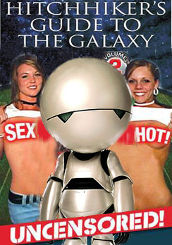 Hitchhikers Guide to the Galaxy Porn Cover