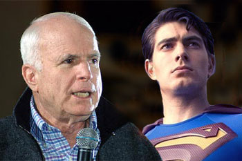 John McCain and Superman
