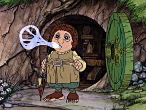 Bilbo Baggins in the Rankin-Bass film adaptation of 'The Hobbit'