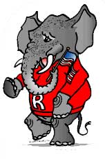 Republican elephant dancing