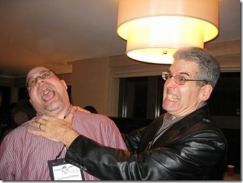 Scott Edelman strangling David Louis Edelman