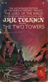 'The Two Towers' book cover