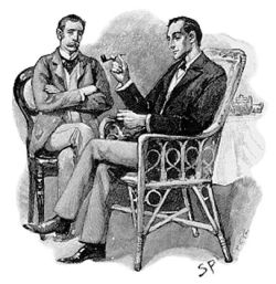 John Watson and Sherlock Holmes